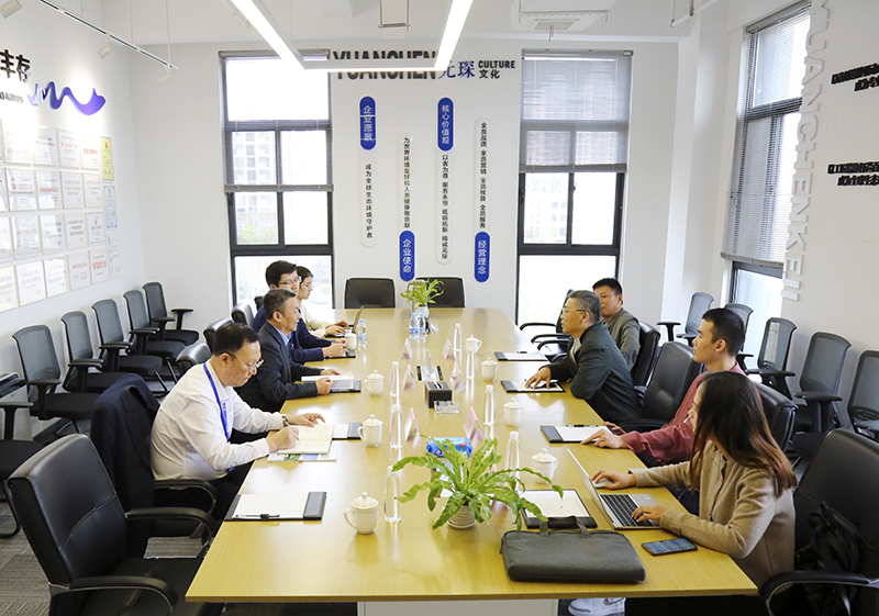 安徽上市公司协会、证券日报一行领导到PA视讯集团官网调研交流