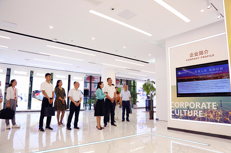 省委非公工委办公室主任詹国庆一行到PA视讯集团官网调研指导党建工作